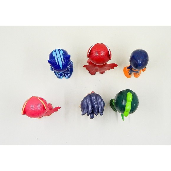 PJ Masks Figures Toys Various Characters Lot of 6 Catboy Gekko Owlette Munki-Gu - Picture 4 of 8